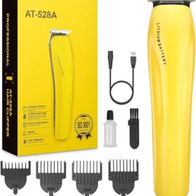HTC AT-528 Professional Hair Clipper (Yellow)